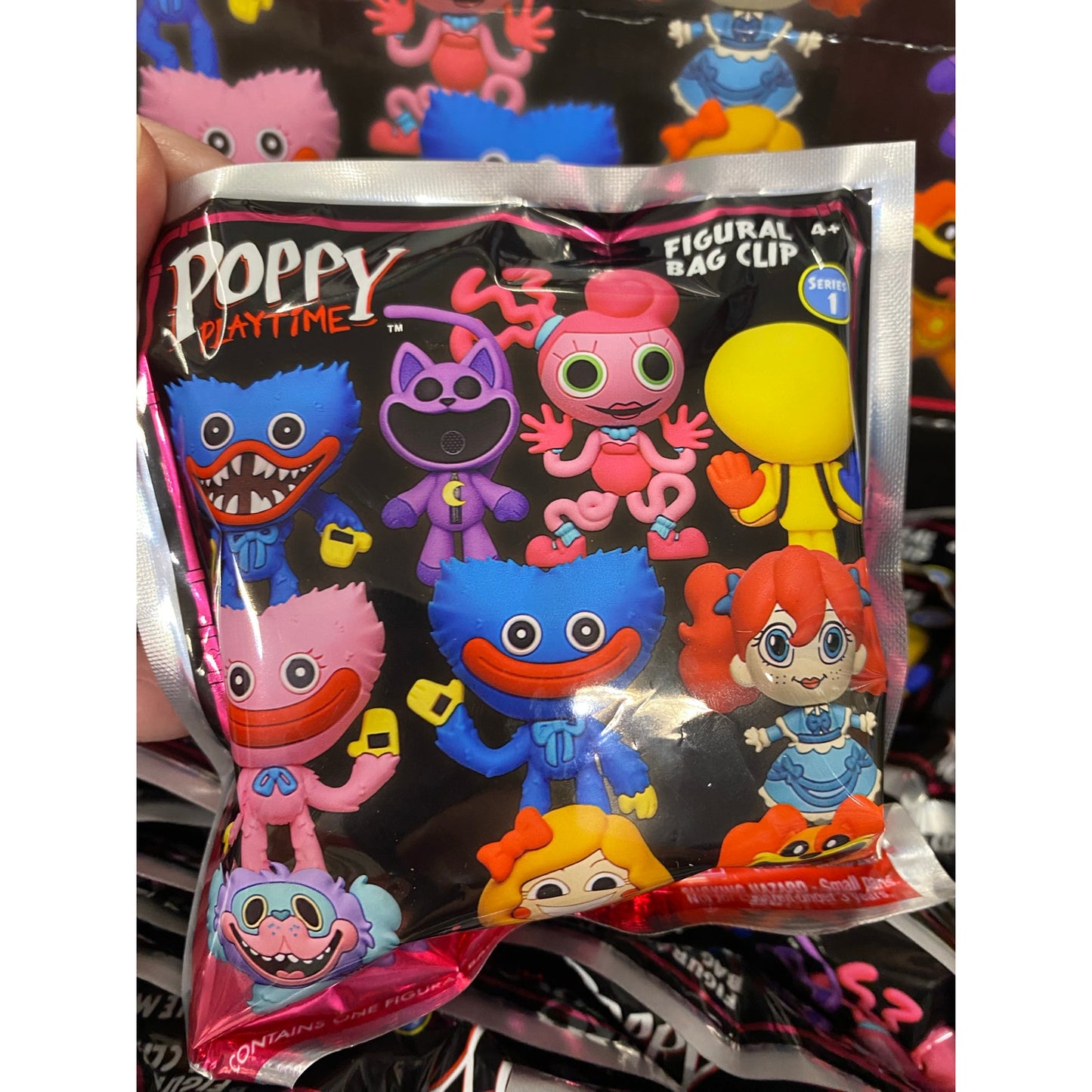 Poppy Playtime Figural Bag Clip Blind Bag
