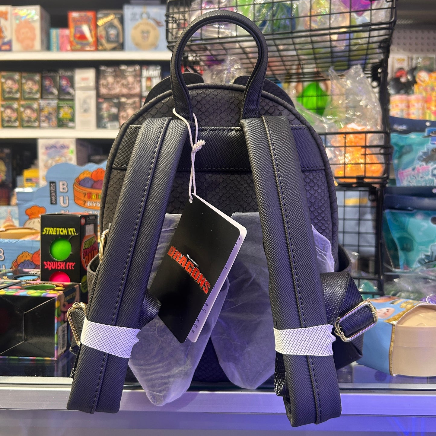 How to Train Your Dragon Toothless Cosplay Mini-Backpack