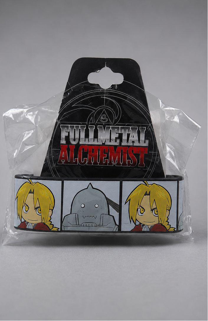 Fullmetal Alchemist Edward Elric & Alphonse Wristband
