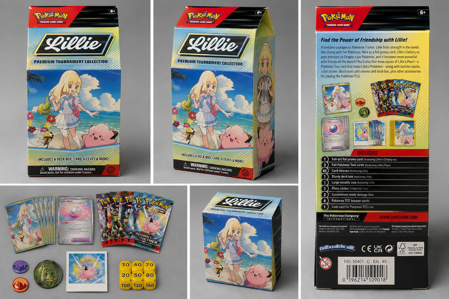 Pokémon TCG Lillie Premium Tournament Collection Box