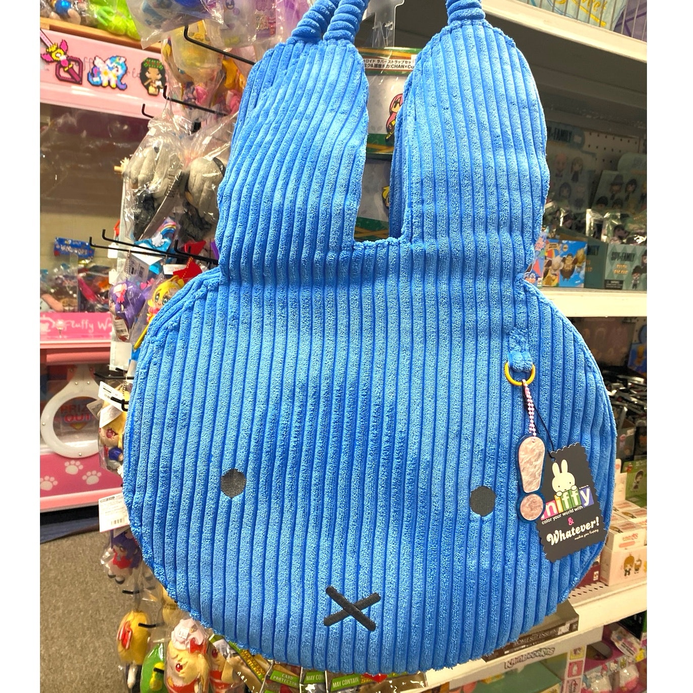 Miffy Oversized Corduroy Crossbody Tote Bag