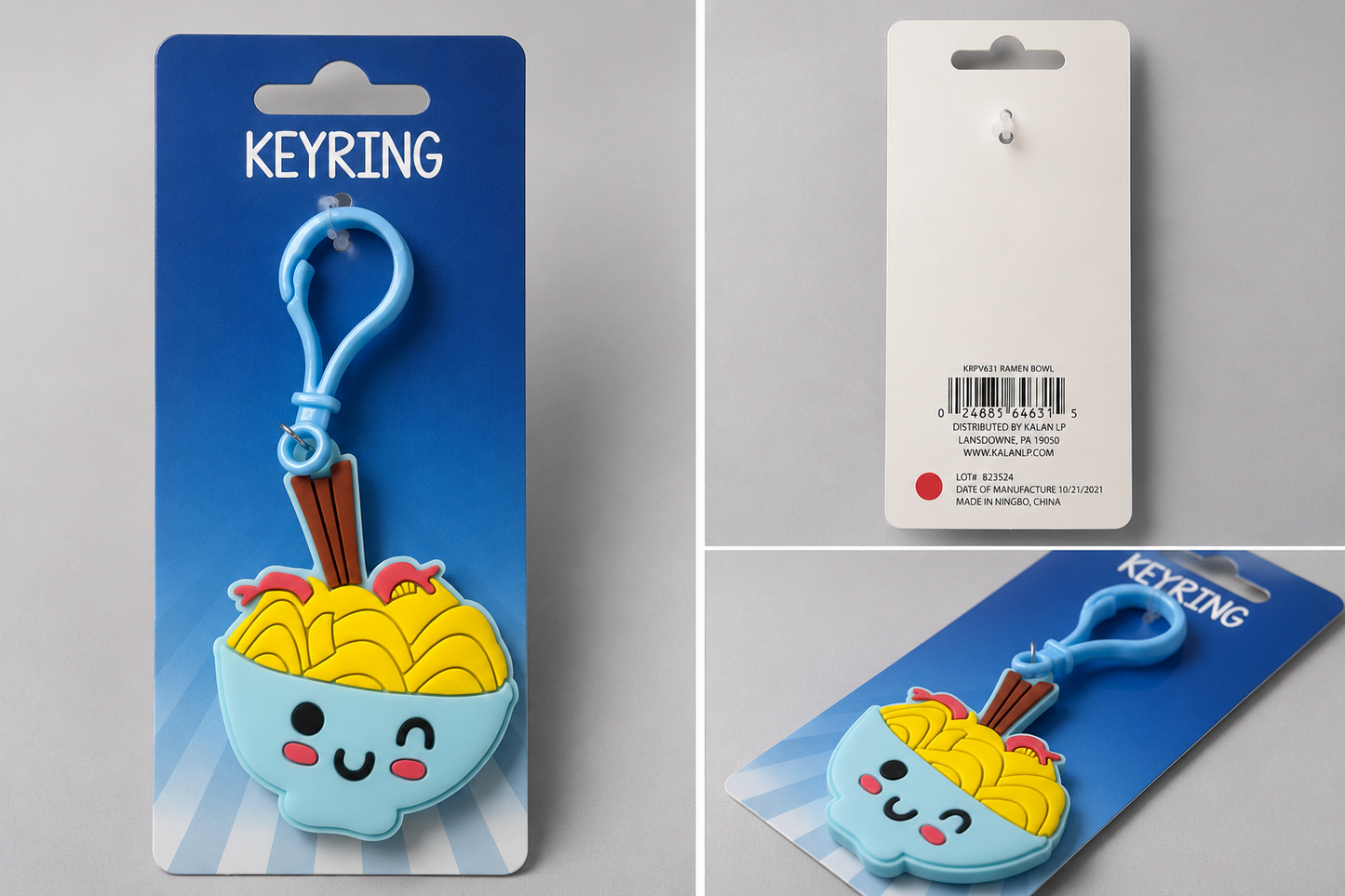 Kawaii Ramen Bowl Keyring