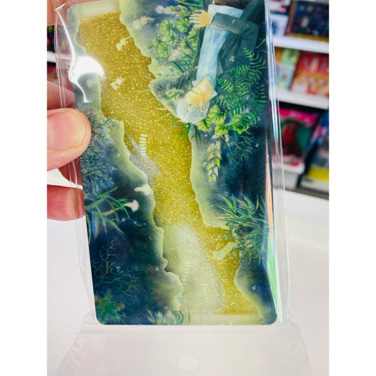AFORCE x DRAGON HORSE Mushishi Waterfall Glitter Acrylic Plate