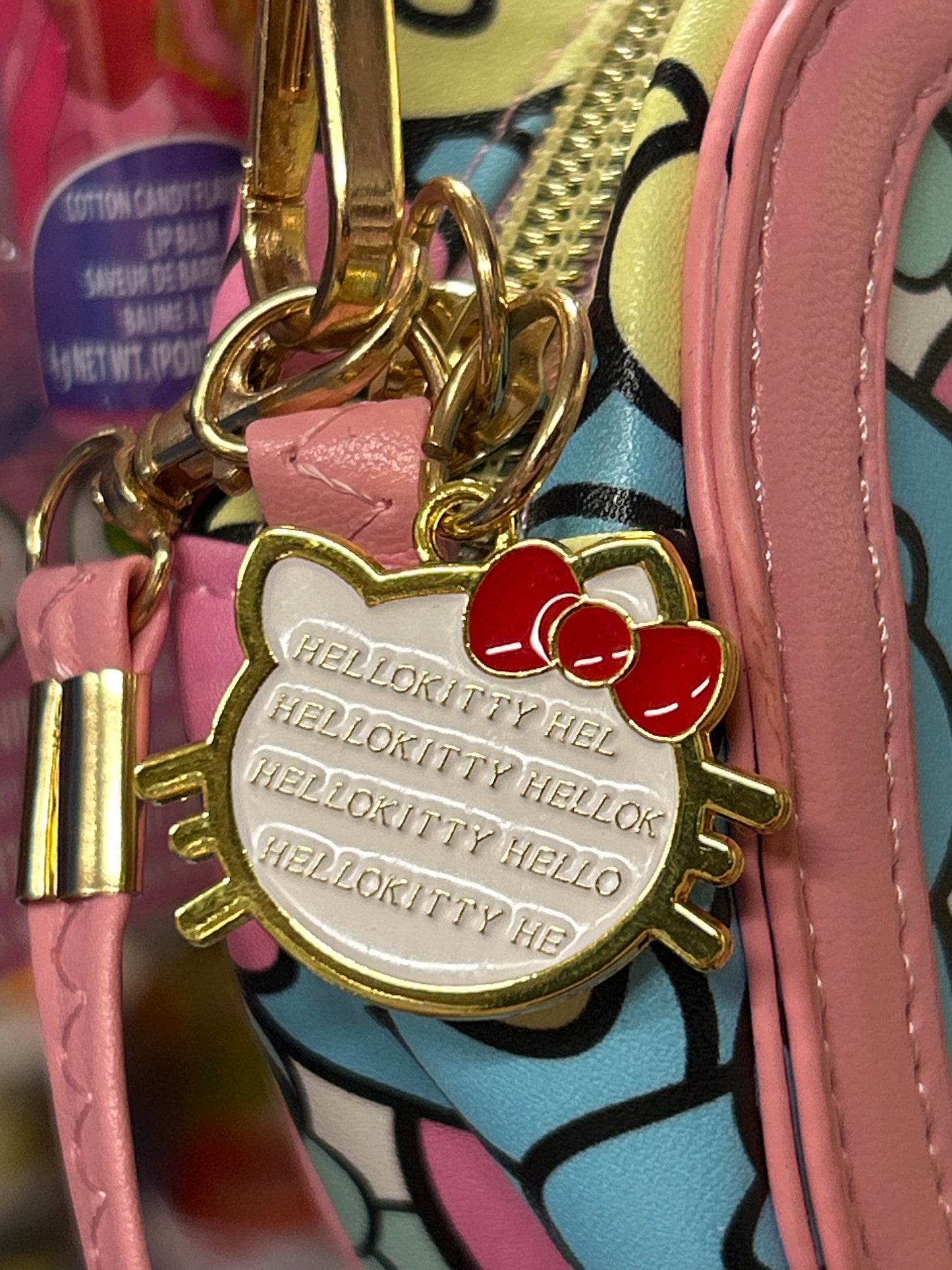 Hello Kitty Coin Purse Wallet – Pink Pastel Bow Design