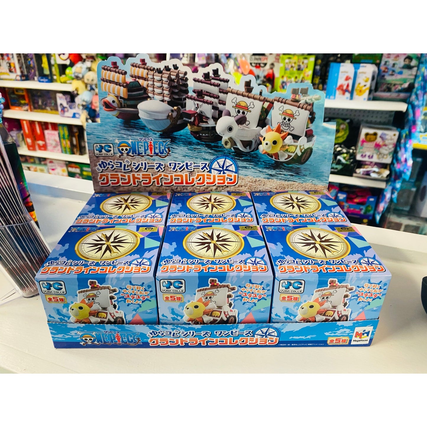 YuraColle Series One Piece Grand Line Collection Blind Box