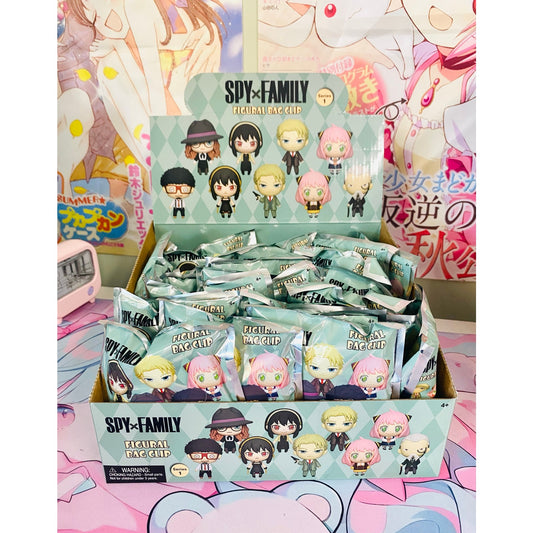 Spy x Family 3D Foam Bag Clip Blind Bag