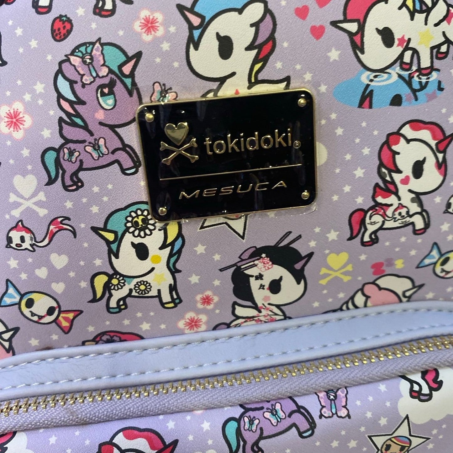 Tokidoki x Mesuca Violet Backpack