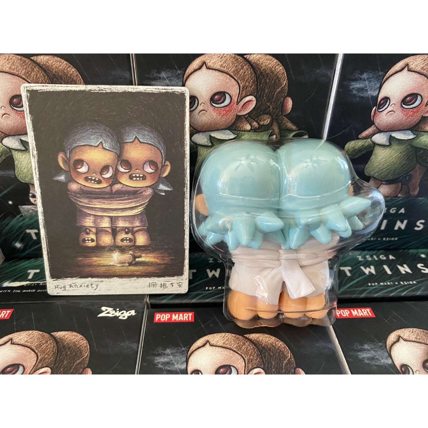 Pop Mart x Zsiga Twins Series 3 Blind Box “Hug Anxiety”