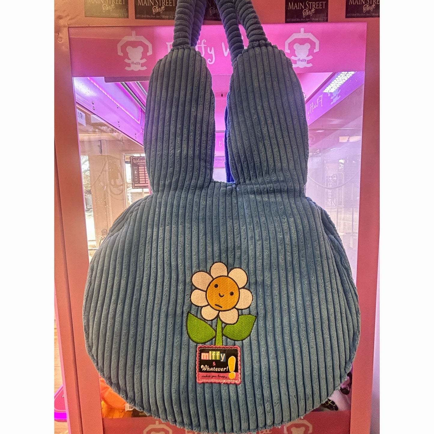 Miffy Oversized Corduroy Crossbody Tote Bag