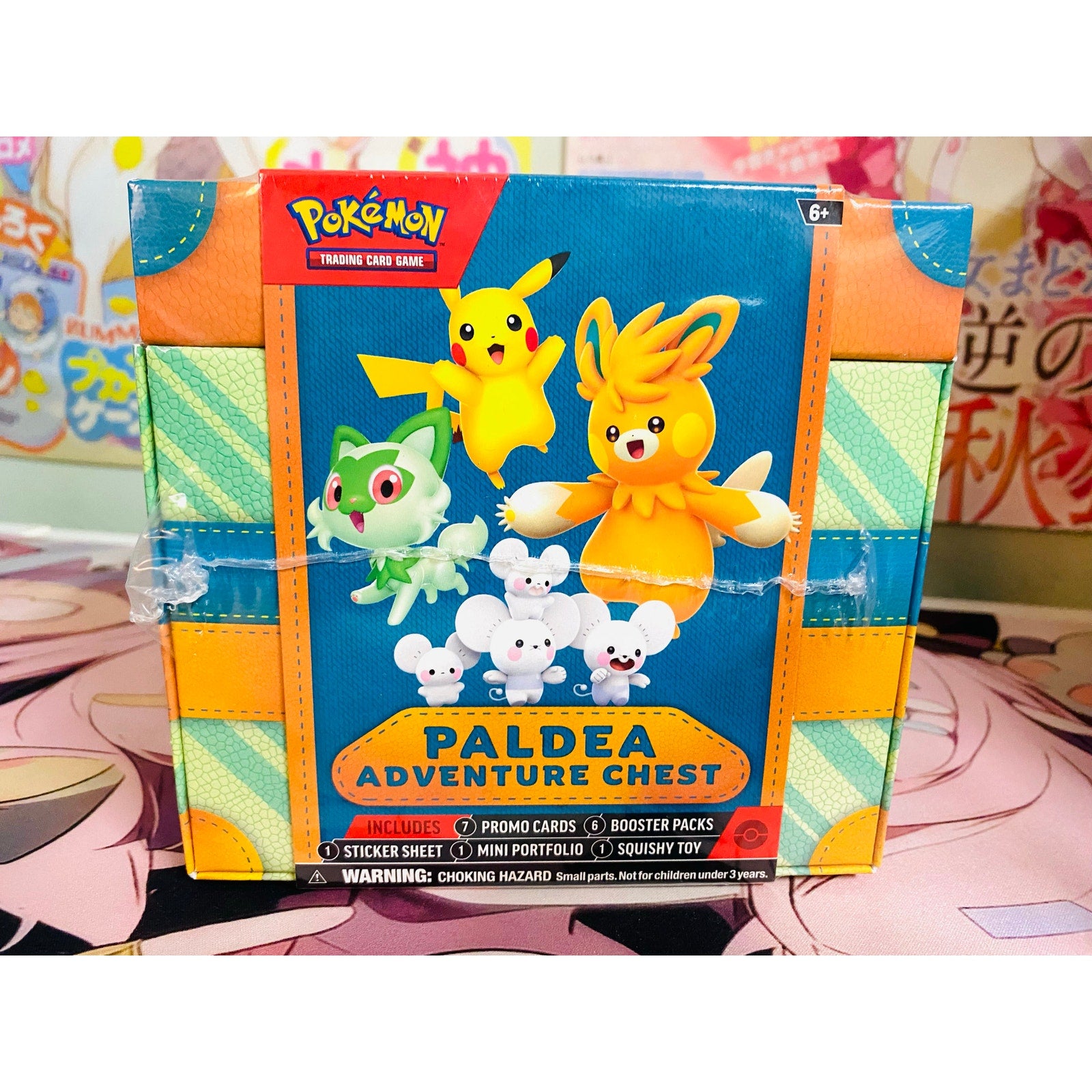 Pokemon Paldea Adventure Chest Box