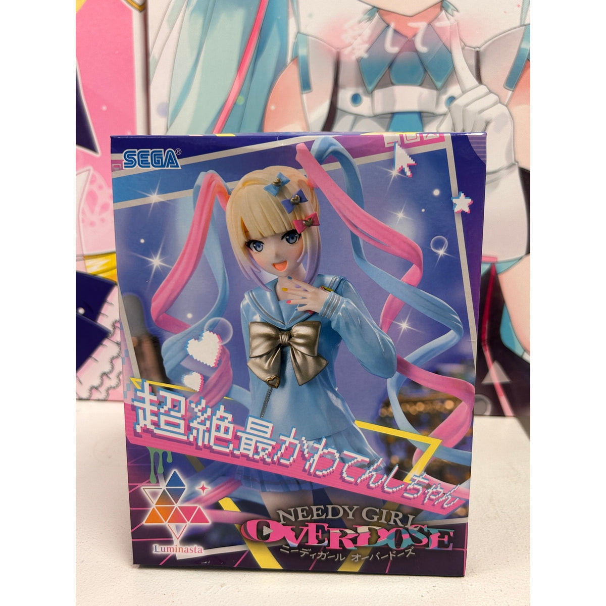 Needy Streamer Overload KAngel Luminasta Figure – SEGA