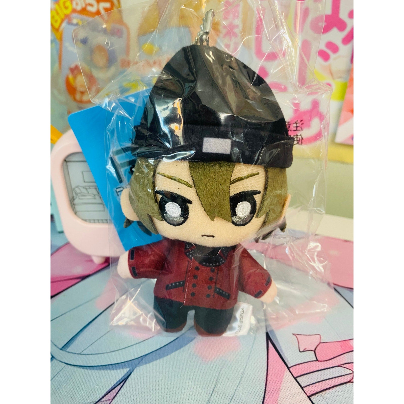 P3R Persona Plush Keychain Nui Mascot Shinjiro Aragaki