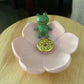 Lotus Flower & Frog Incense Holder