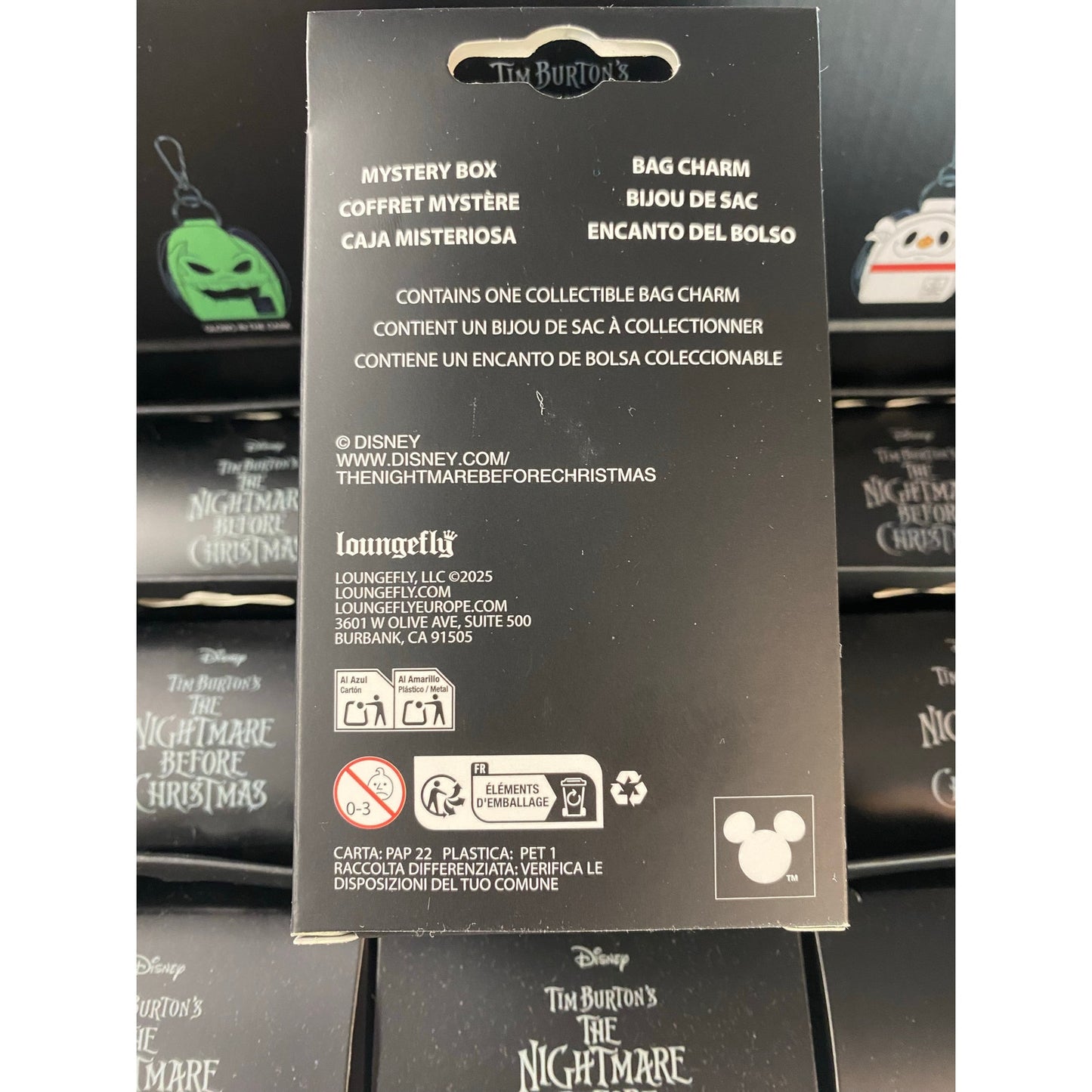 Loungefly The Nightmare Before Christmas Mini Backpack Blind Box