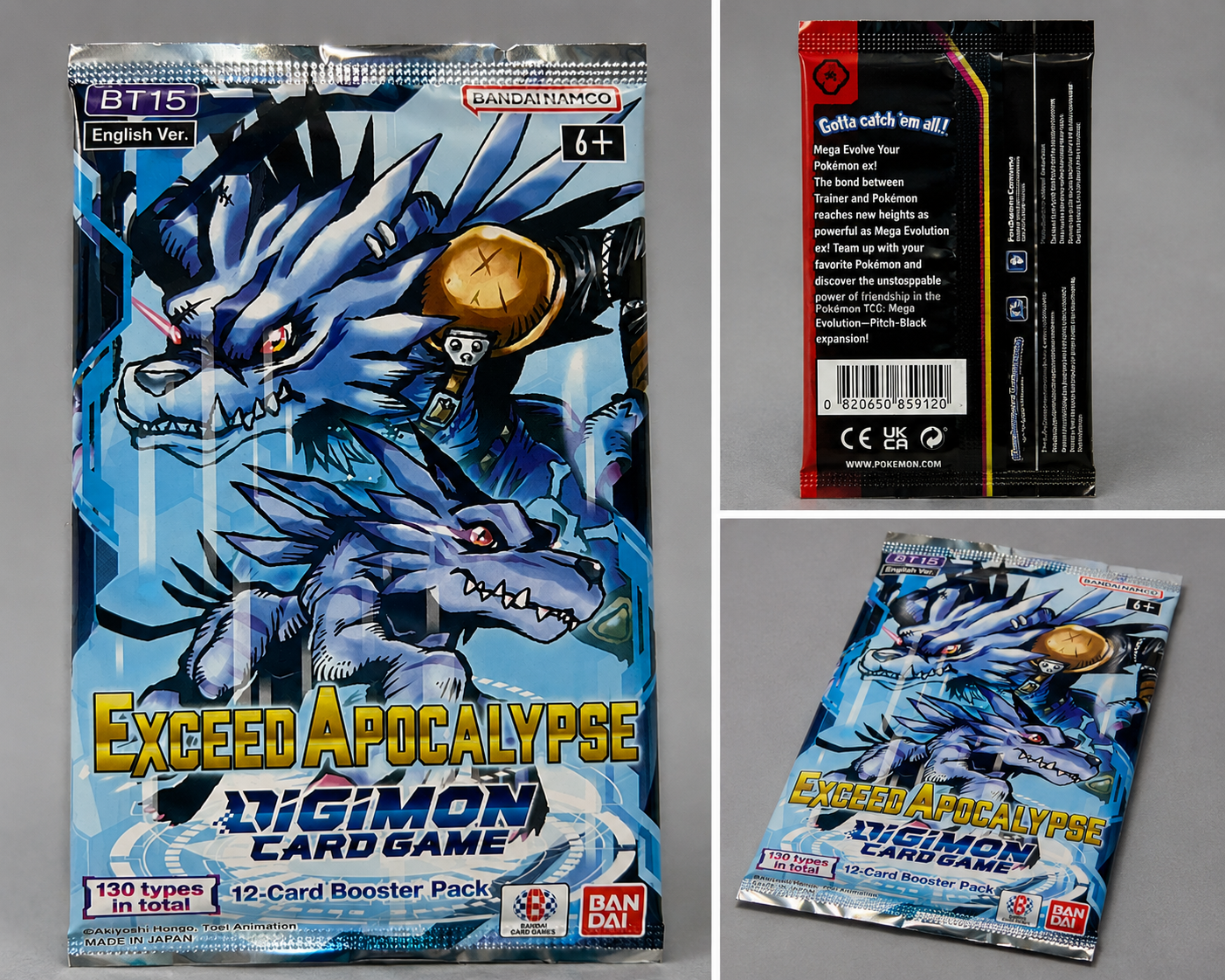 Digimon Card Game BT15 Exceed Apocalypse Booster Pack – English Version