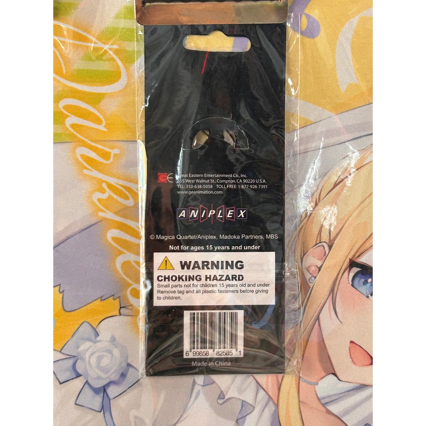 Puella Magi Madoka Magica Homura Akemi Cell Phone Charm