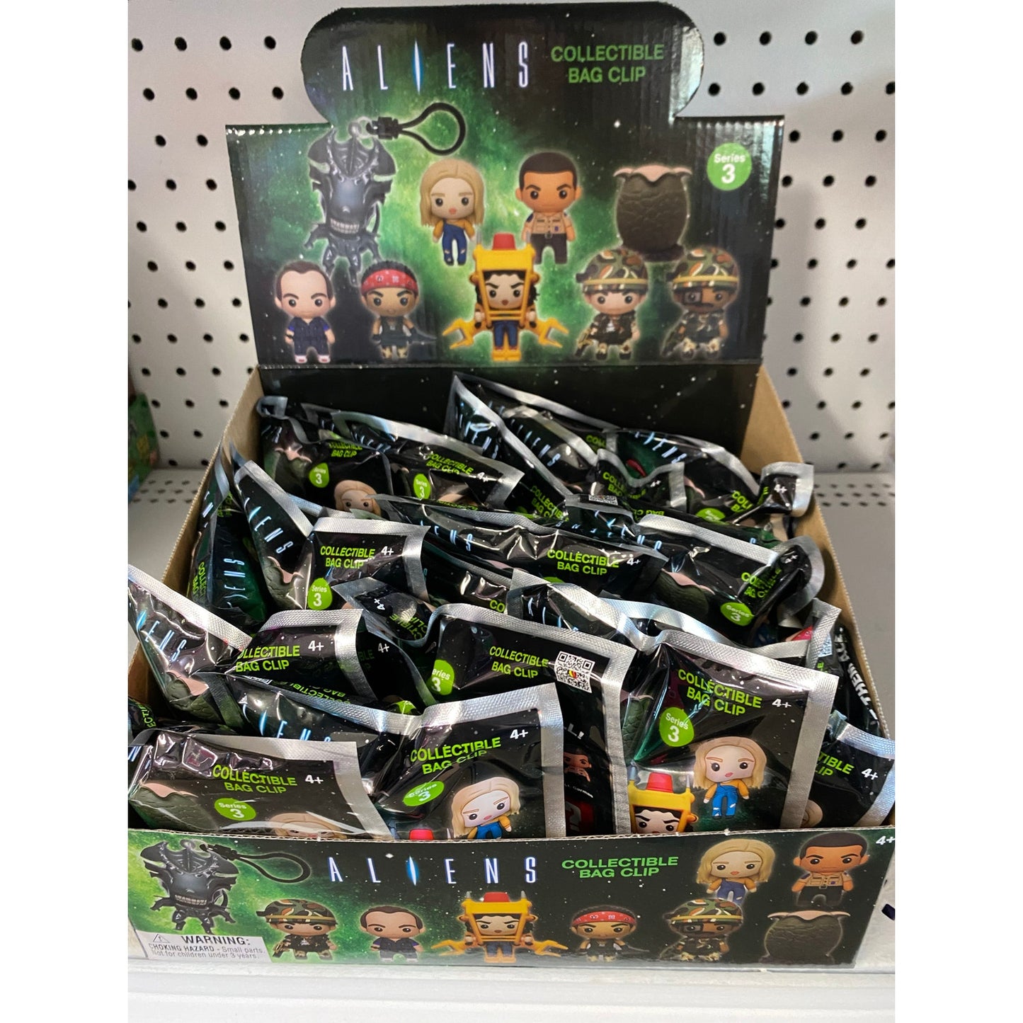 Aliens Figural Bag Clip