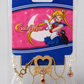 Sailor Moon Gold Key Necklace with Pearl & Gem Accents
