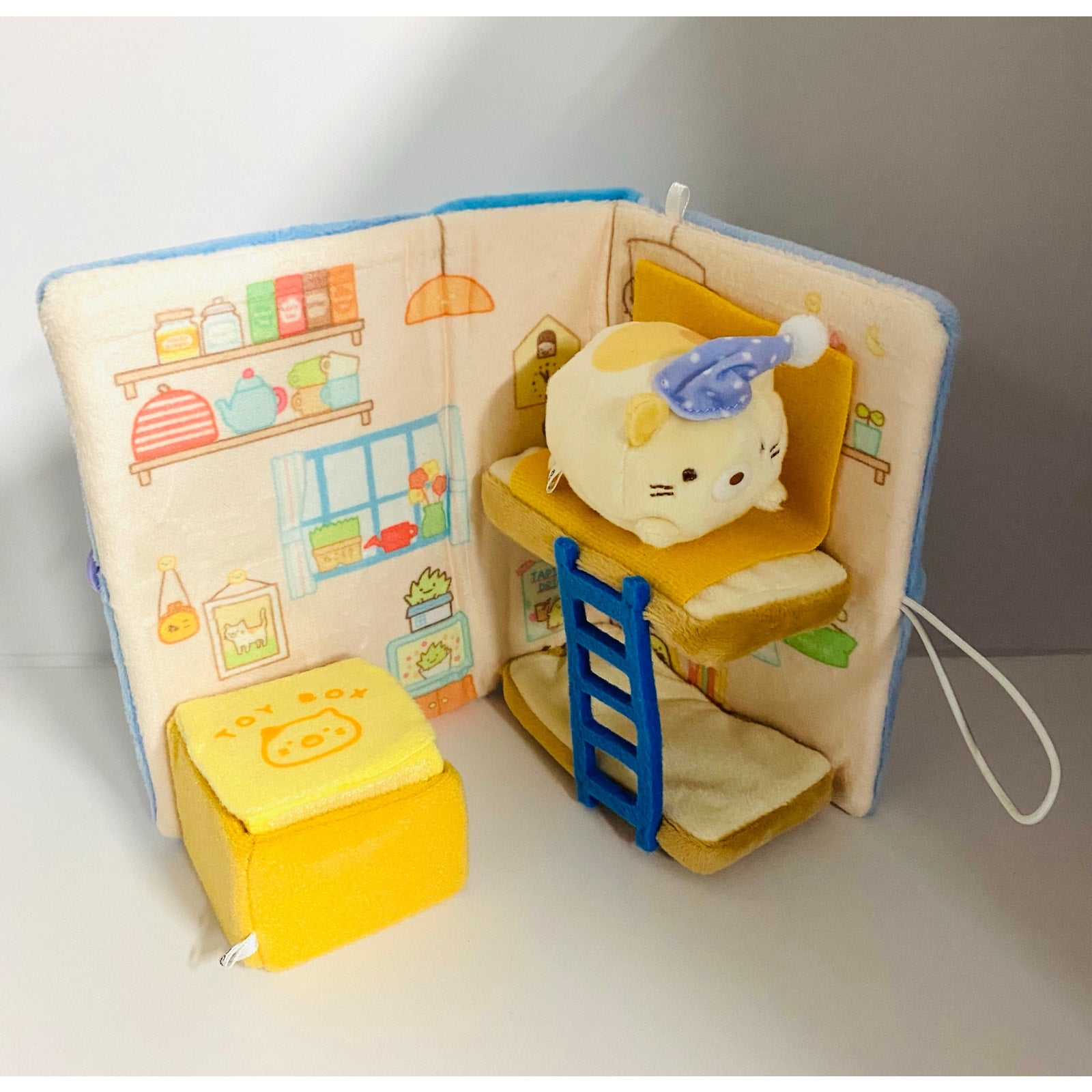 Sumikko Gurashi Plush Book Neko Bedroom