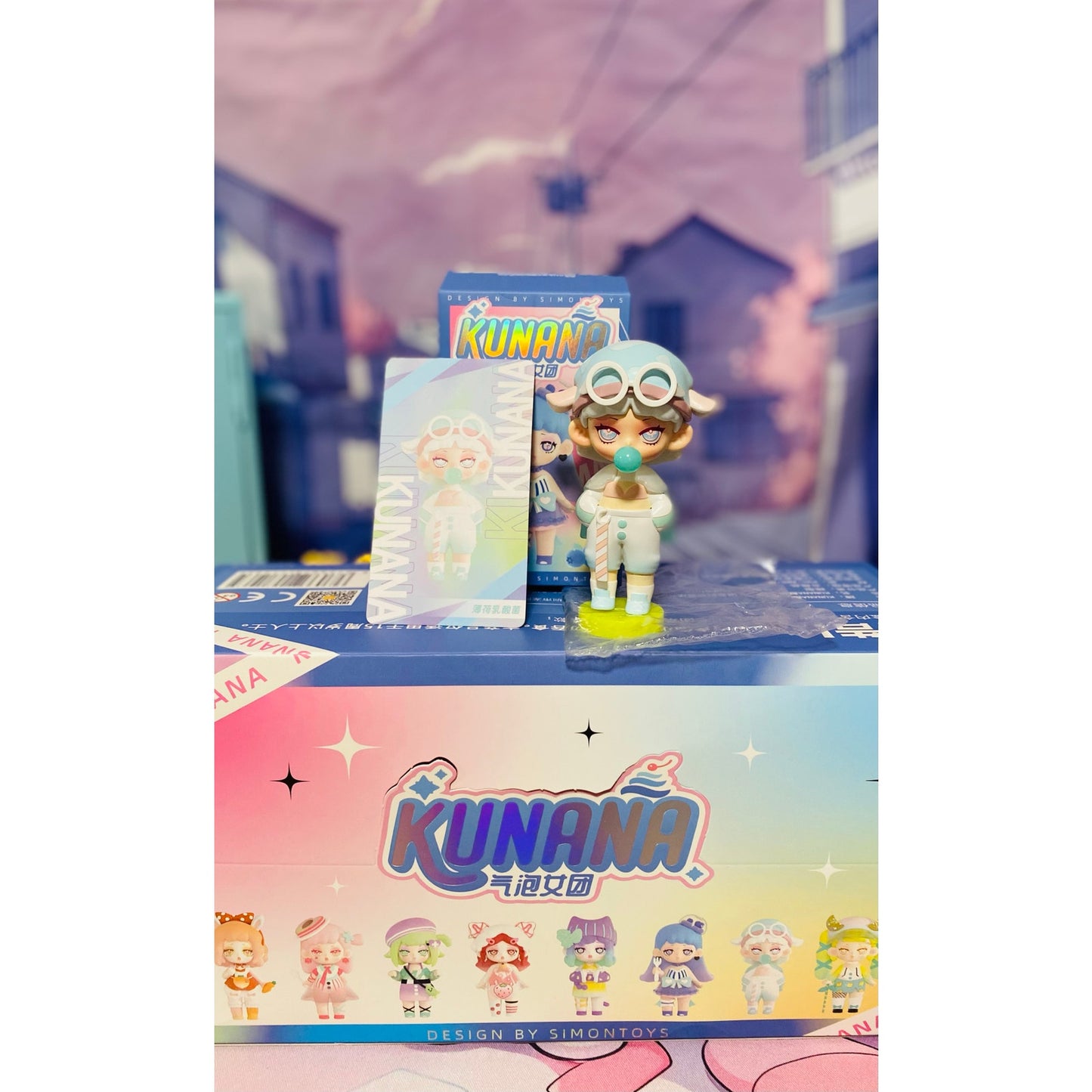 Simon Toys Kunana Bubble Girls Series Blind Box "Mint"