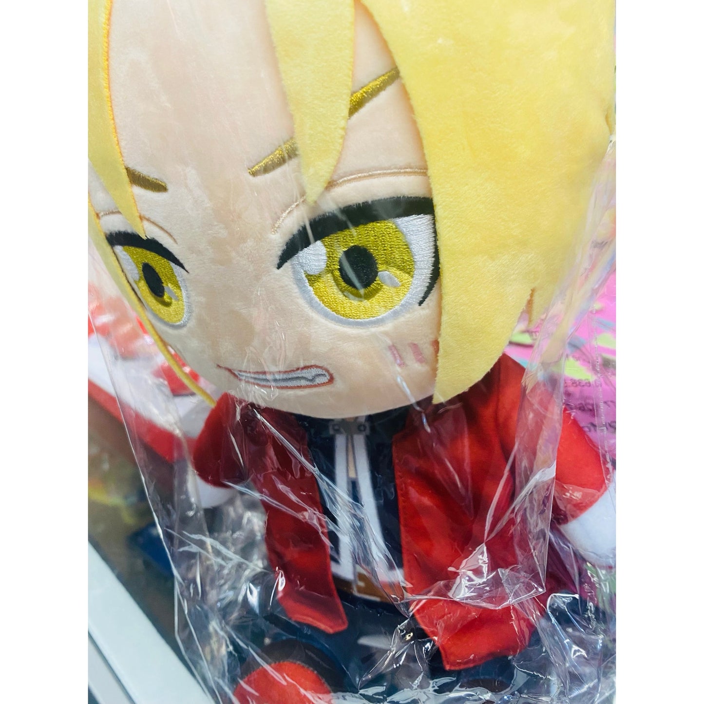 Fullmetal Alchemist Edward Elric Jumbo Sitting Pose Plush