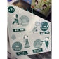 My Hero Academia Movie Acrylic Keychain w/ Stand Yuru Palette
