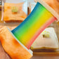 Rainbow Toast Squishy Fidget Toy