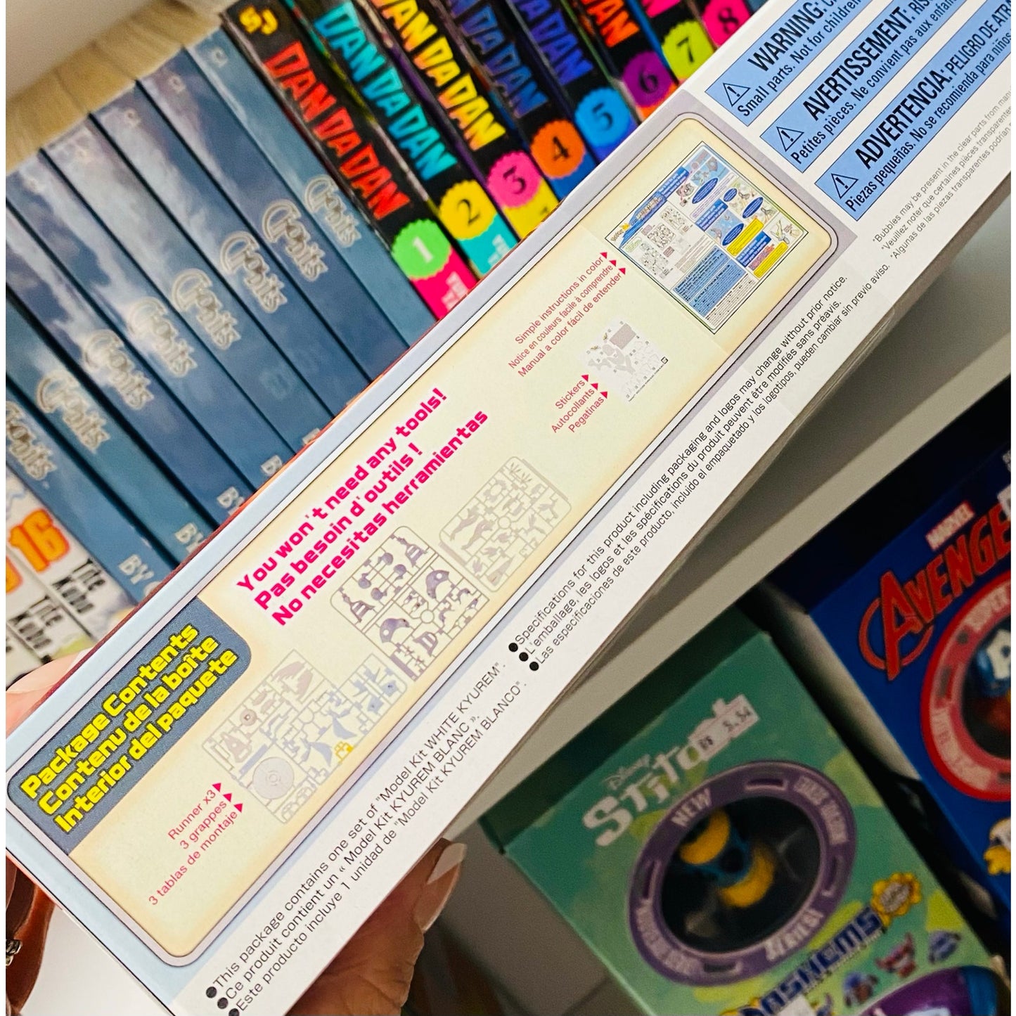 Pokemon White Kyurem Model Kit