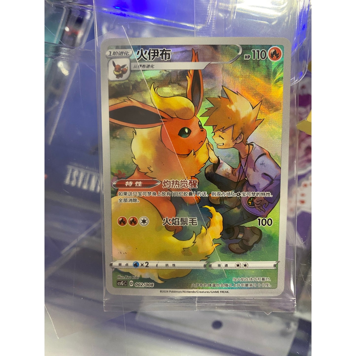 Pokemon: Nine Colors Gathering Eevee Card Case Blind Box