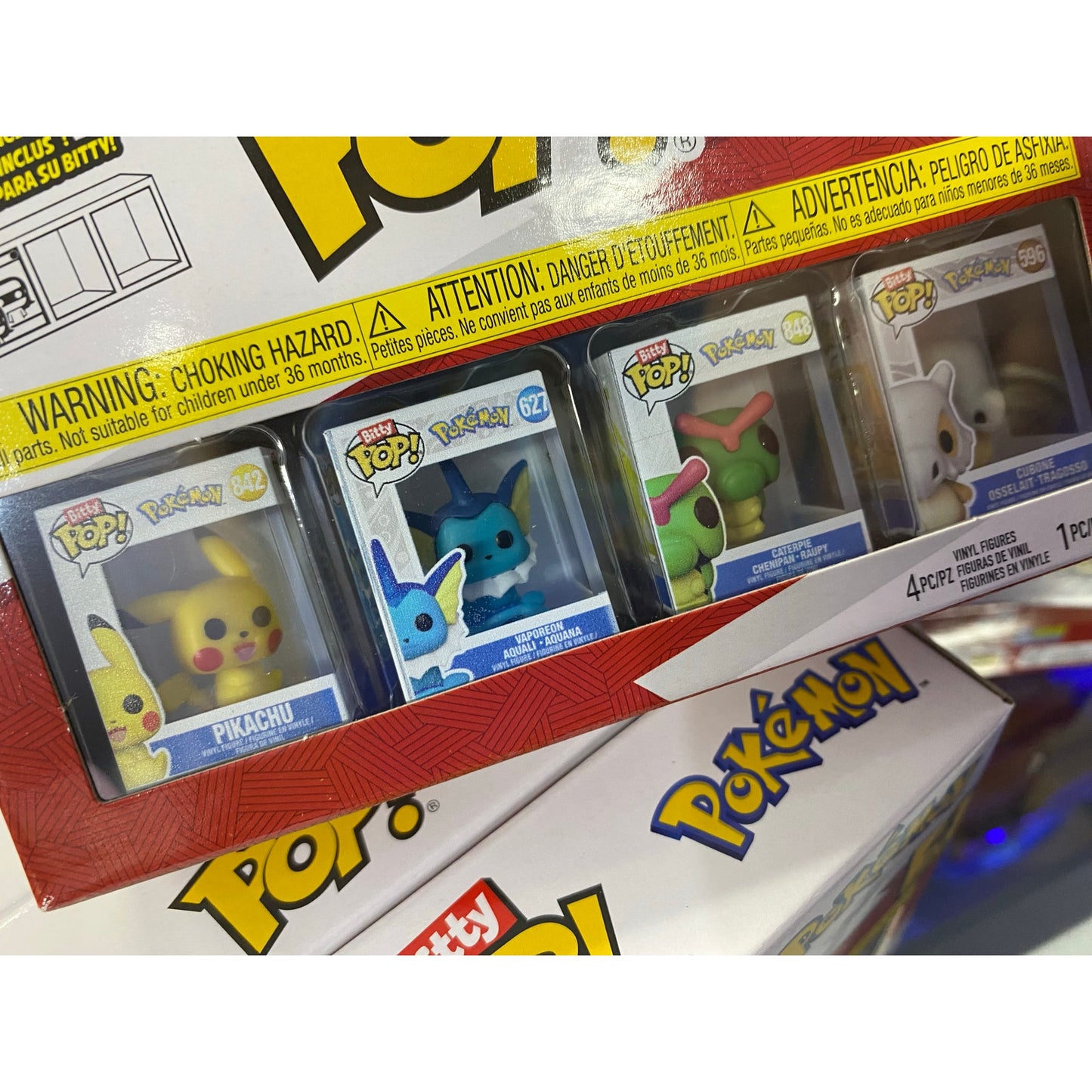 Funko Bitty POP Pokemon Pikachu Mini Figure 4-pk