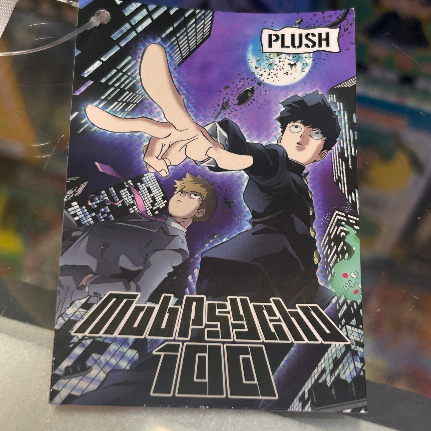MOB PSYCHO 100 S2 - REIGEN SITTING PLUSH 12"H