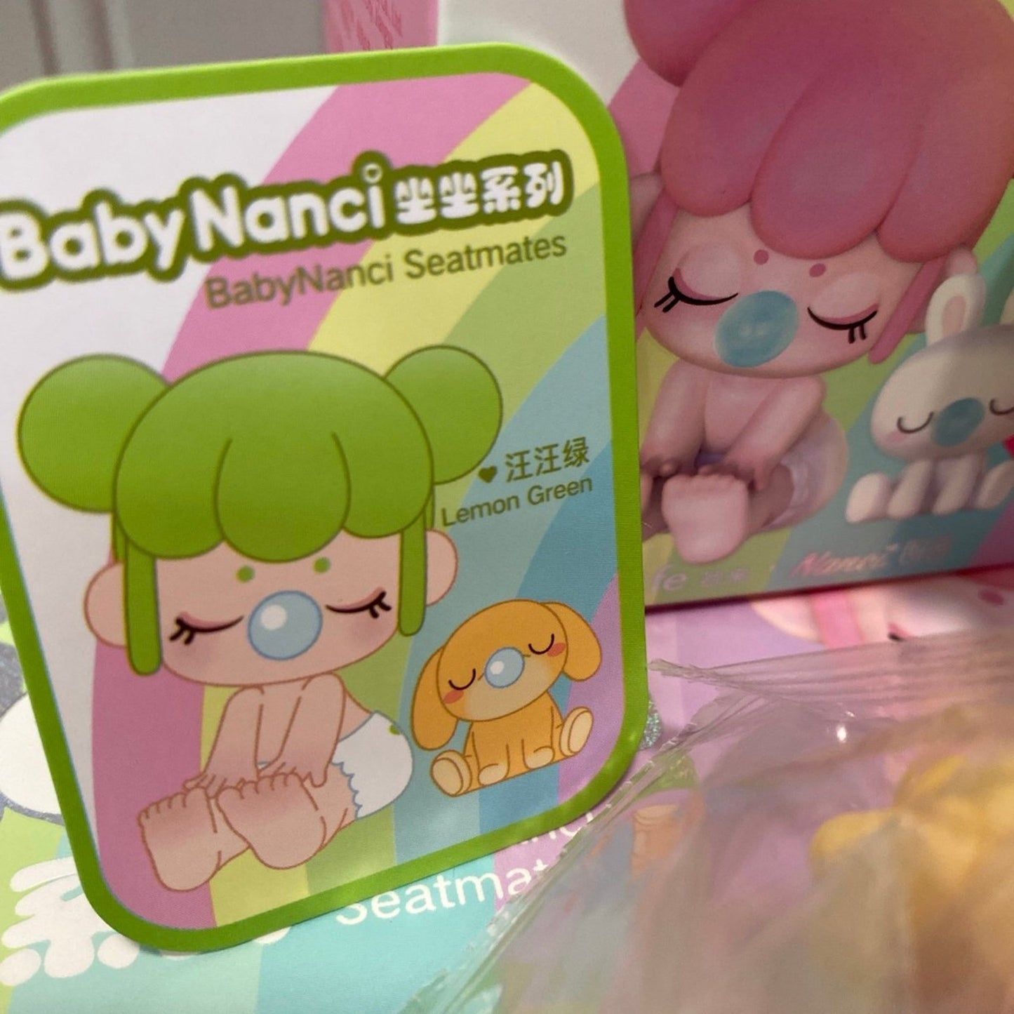 Baby Nanci Seatmates Blind Box “Lemon Green”