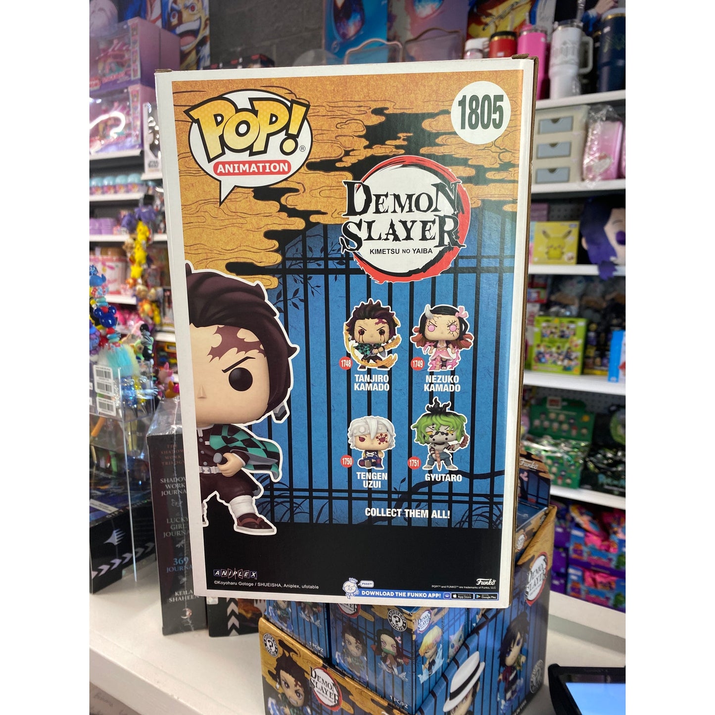 Demon Slayer Tanjiro Kamado Jumbo 10-Inch Funko Pop! Vinyl Figure #1805