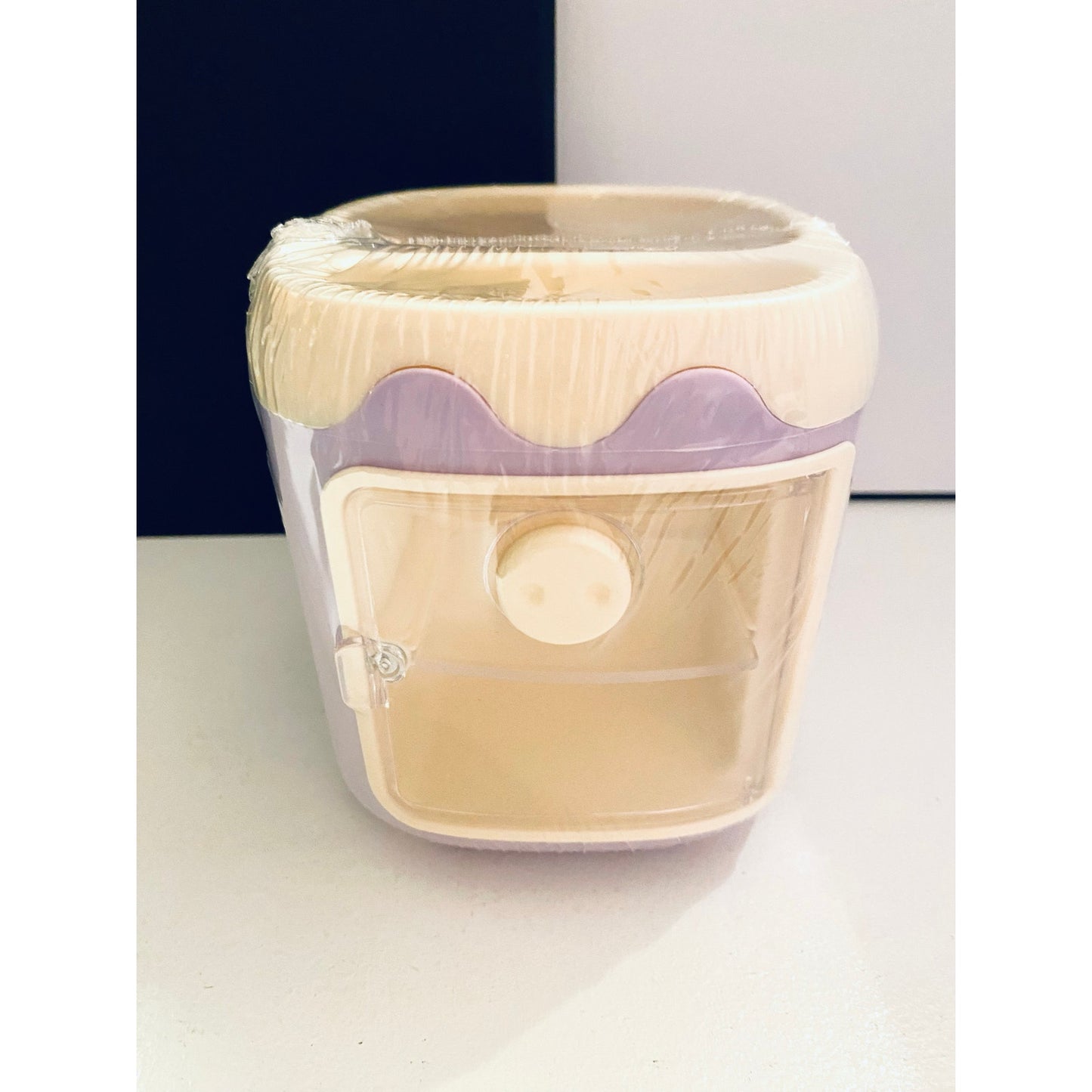 Mini Kawaii Desktop Organizer Purple