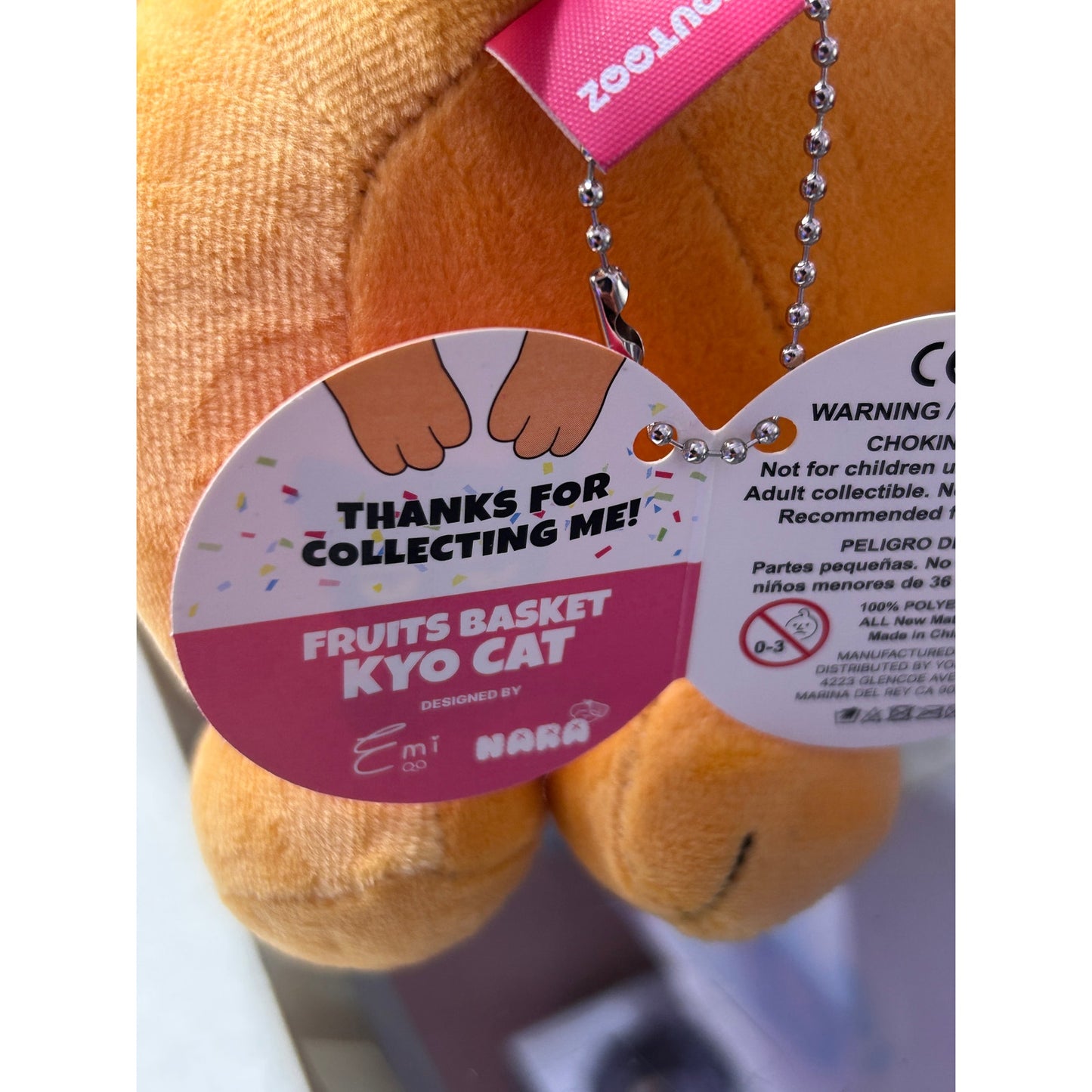 Youtooz Fruits Basket Kyo Cat Plush – Official Crunchyroll Collectible