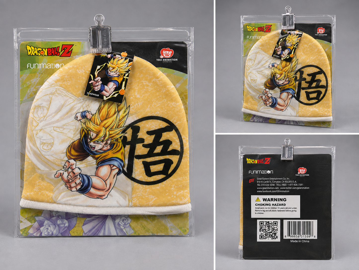Dragon Ball Z Super Saiyan Goku beanie
