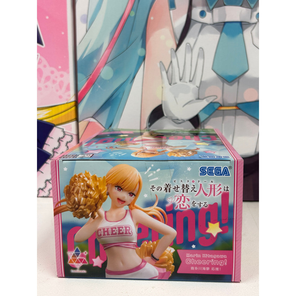 My Dress-Up Darling Marin Kitagawa Luminasta Cheering! Figure – SEGA