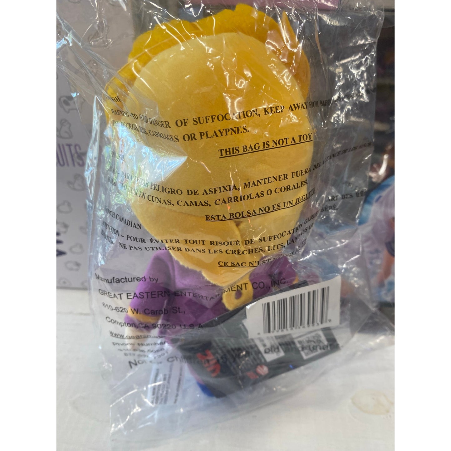 Jojo's Bizarre Adventure Golden Wind Giorno Giovanna Plush