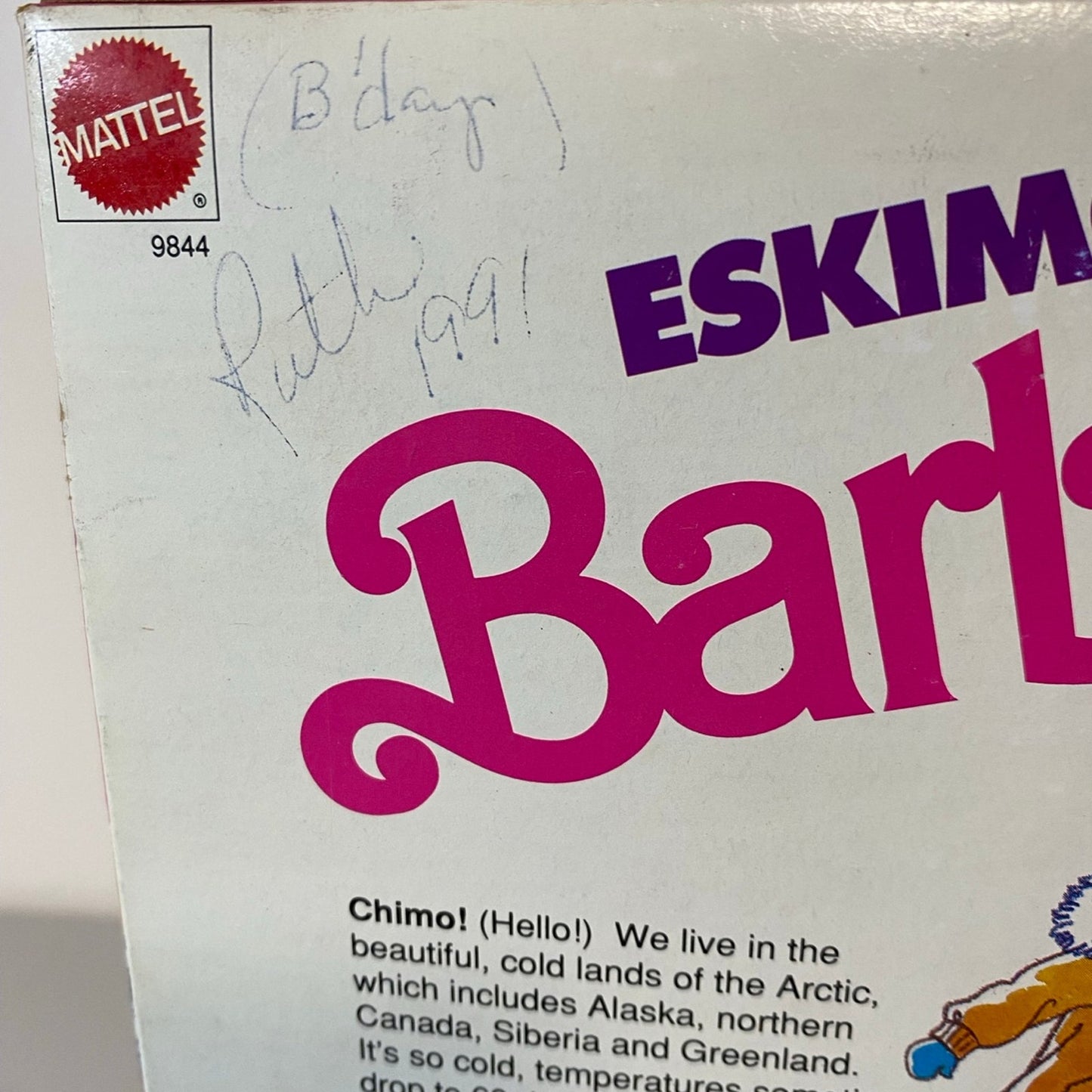 Barbie Eskimo 1990