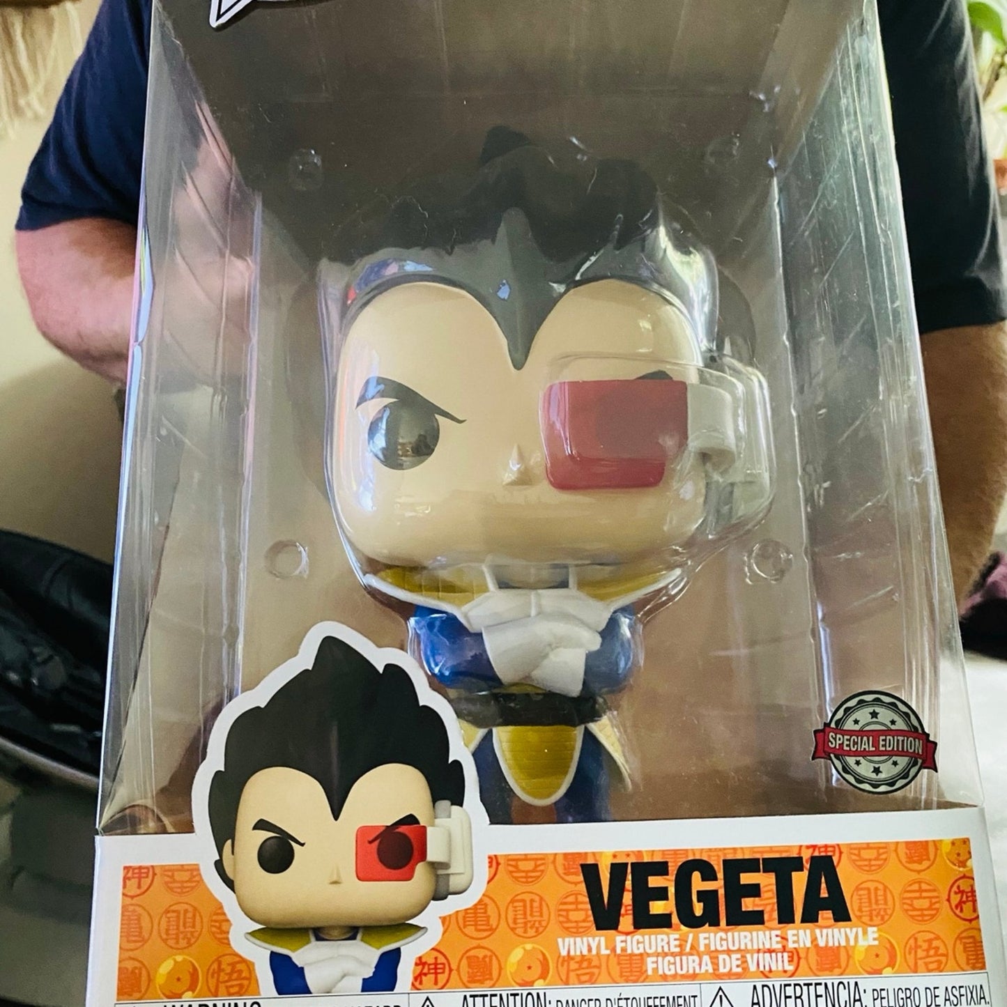 Giant Jumbo Pop Dragonball-Z 1138 Vegeta