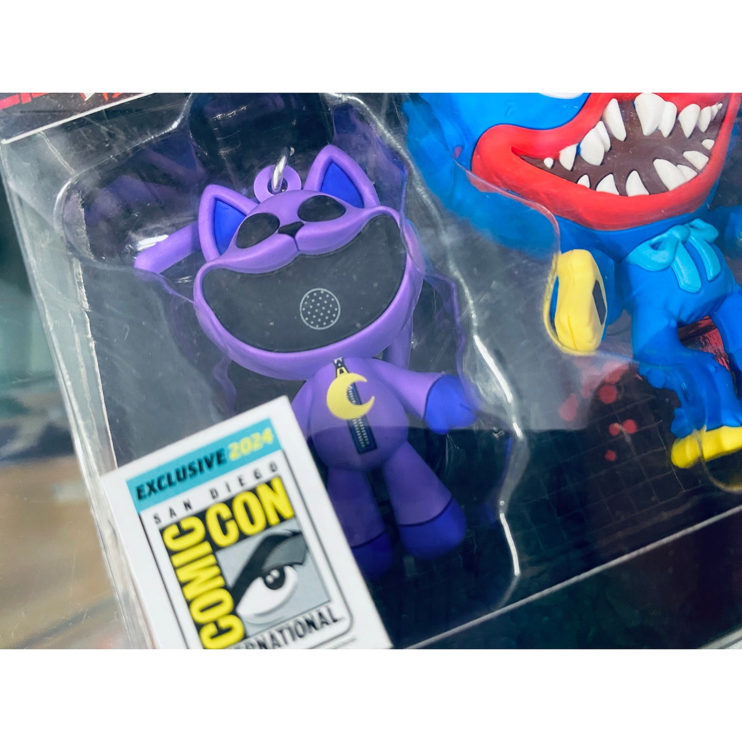 Poppy Playtime 3D Foam Bag Clip Set San Diego Comic Con 2024 Exclusive