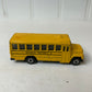 Vintage Die-Cast Yellow School Bus Toy Vehicle