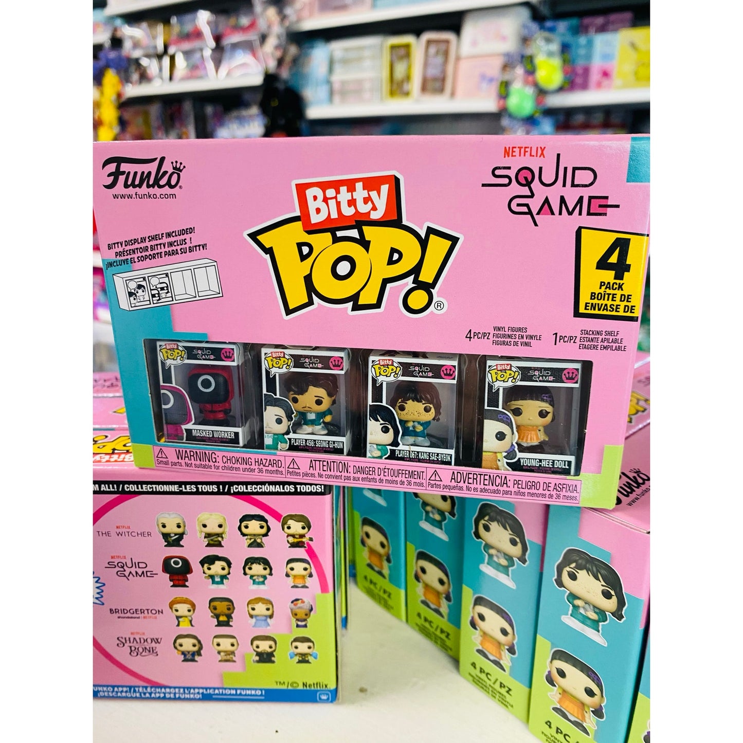 Funko Netflix Squid Game Bitty POP 4pk