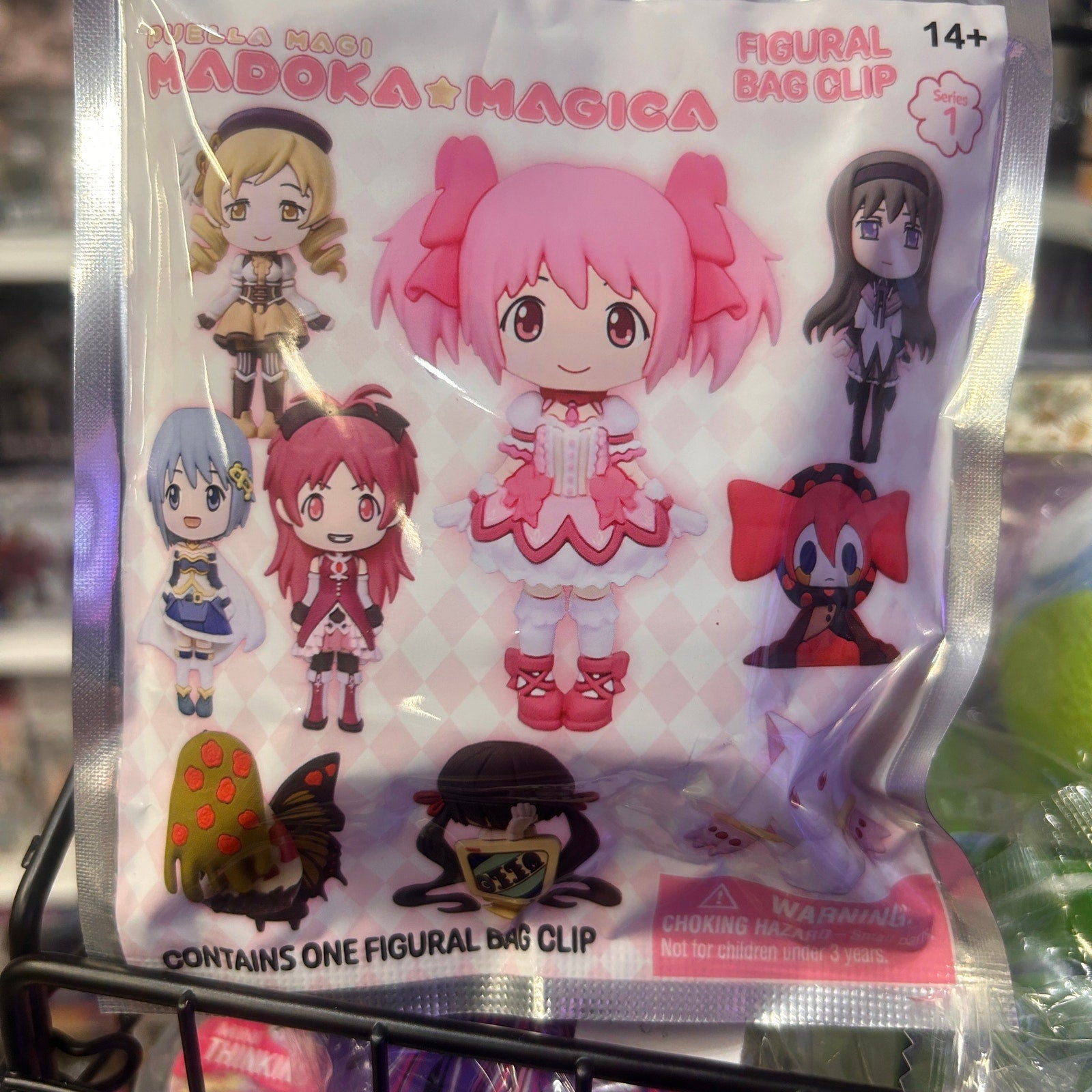Puella Magi Madoka Magica 3D Foam Bag Clip