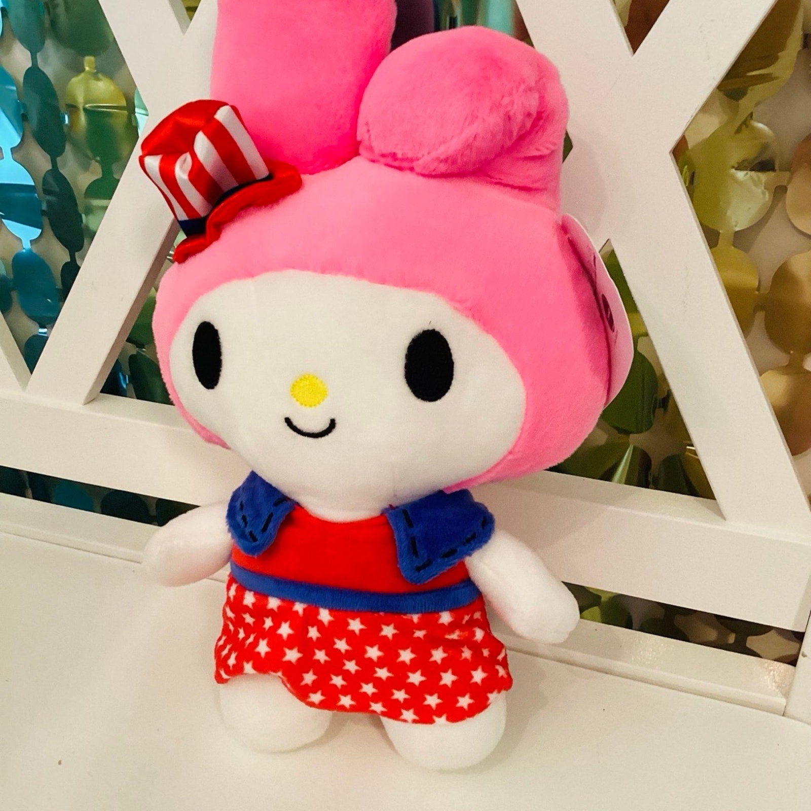 Patriotic My Melody Hello Kitty & Friends Plush