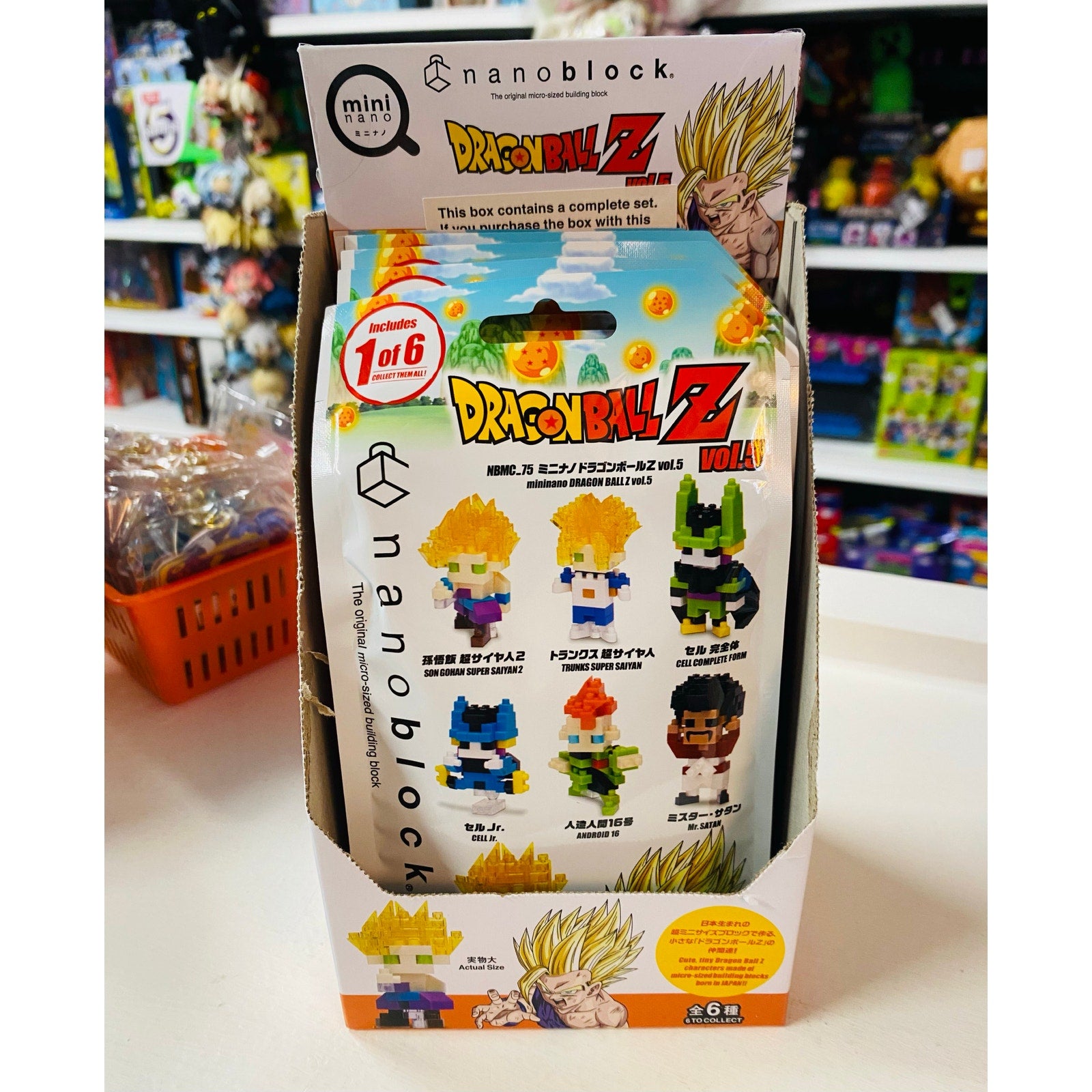 Dragon Ball Z Series 5 Nanoblocks Blind Bag Characters