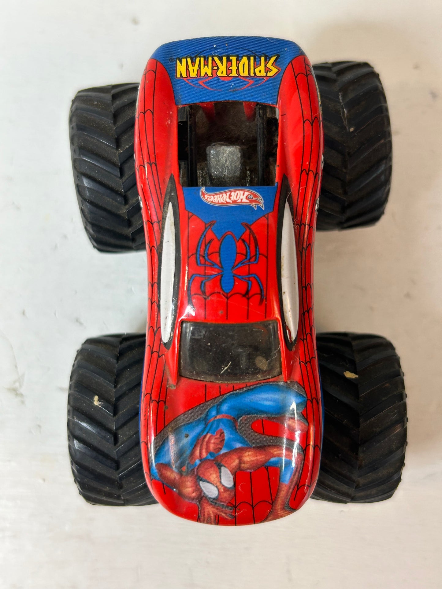 Hot Wheels Marvel Spider-Man Monster Truck – Die-Cast Collectible Vehicle