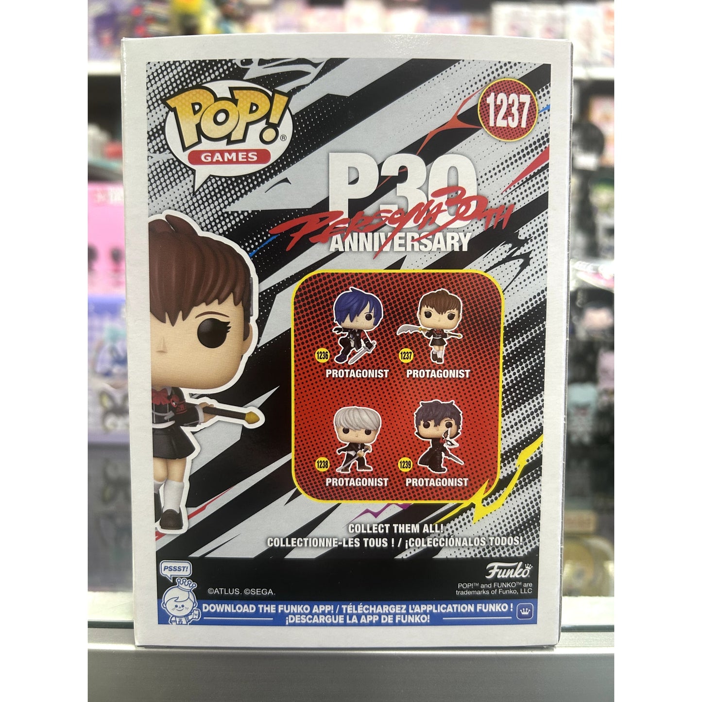 Persona 30th Anniversary Persona 3 Female Protagonist Funko Pop