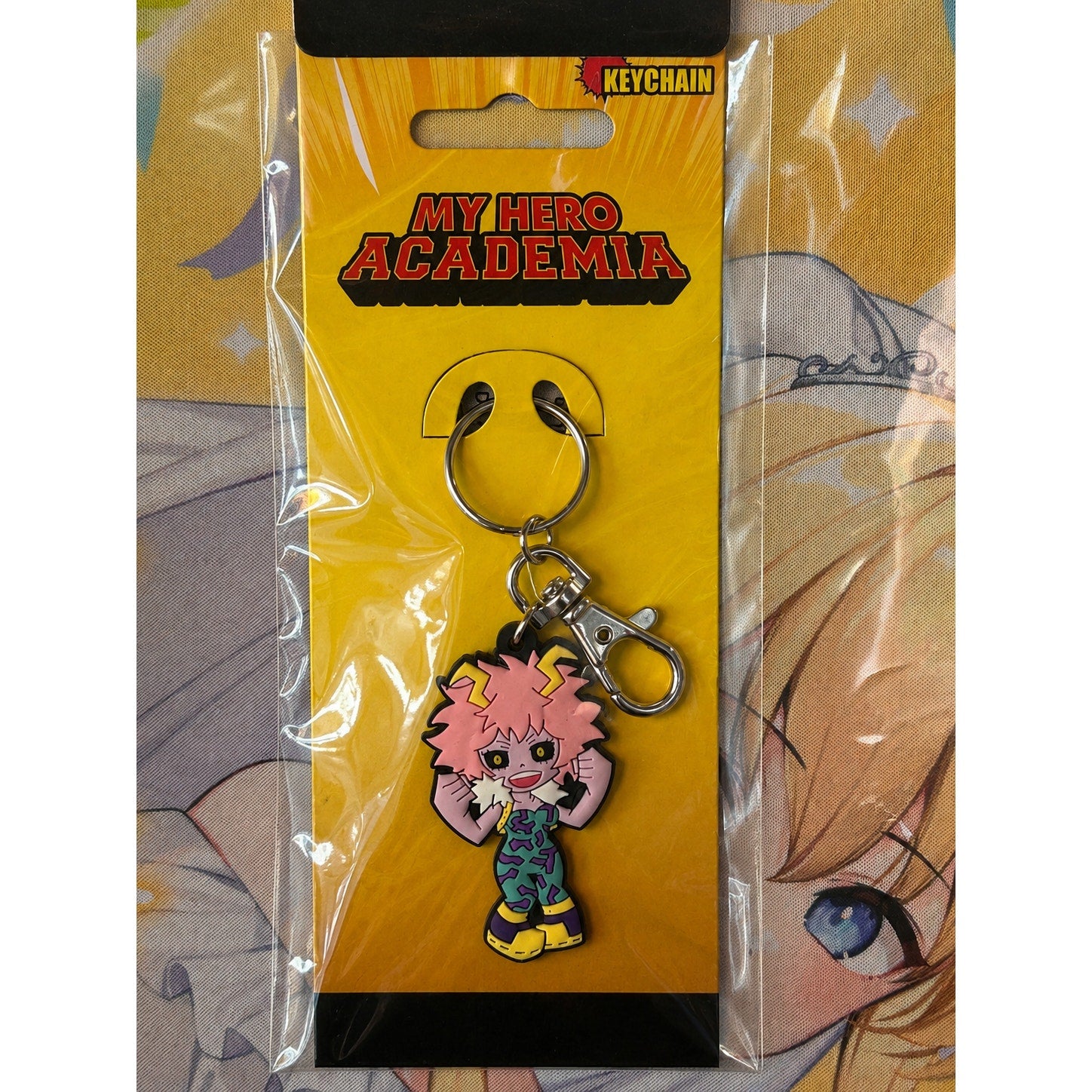 My Hero Academia Mina Ashido Chibi PVC Keychain