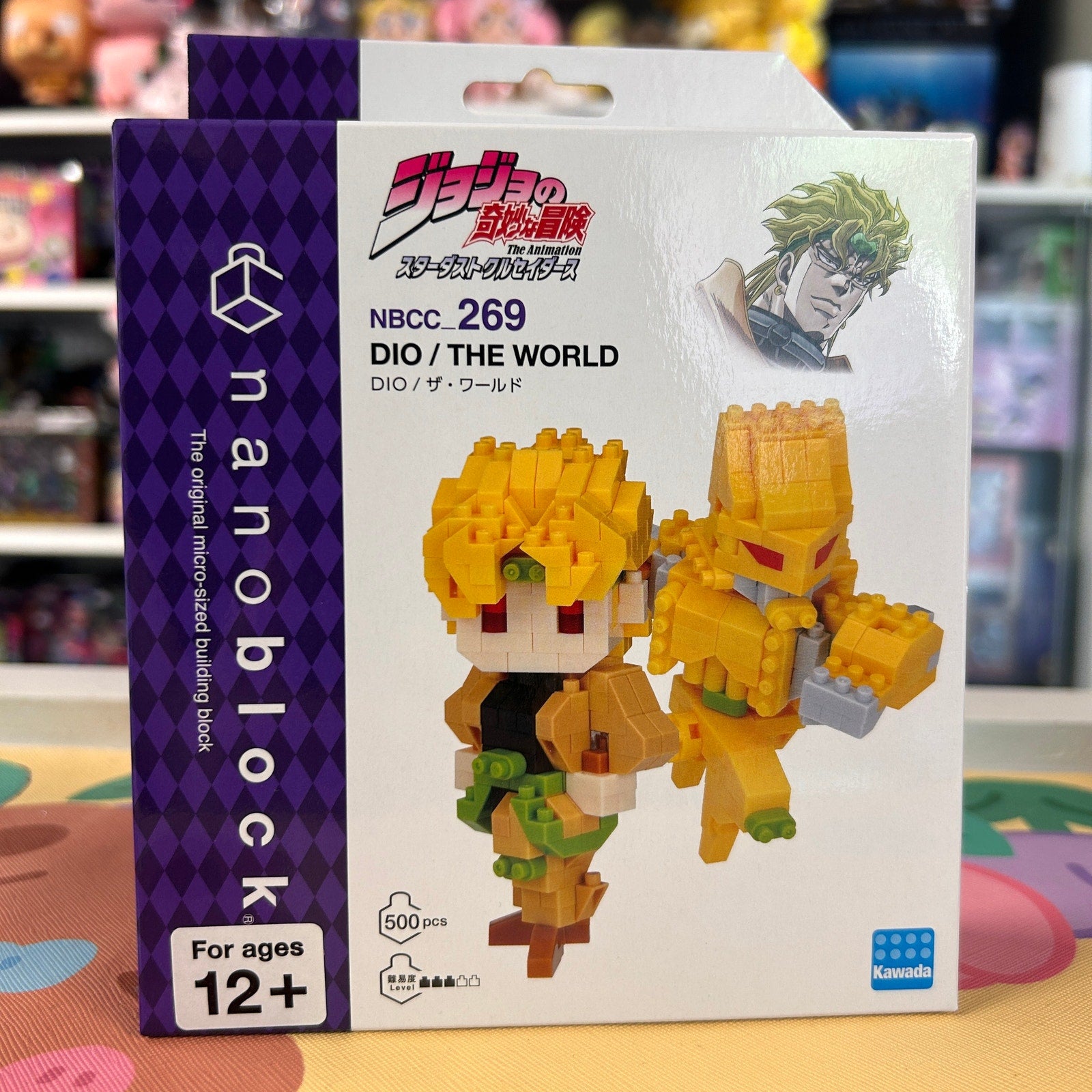 JoJo's Bizarre Adventure Dio and The World Nanoblock